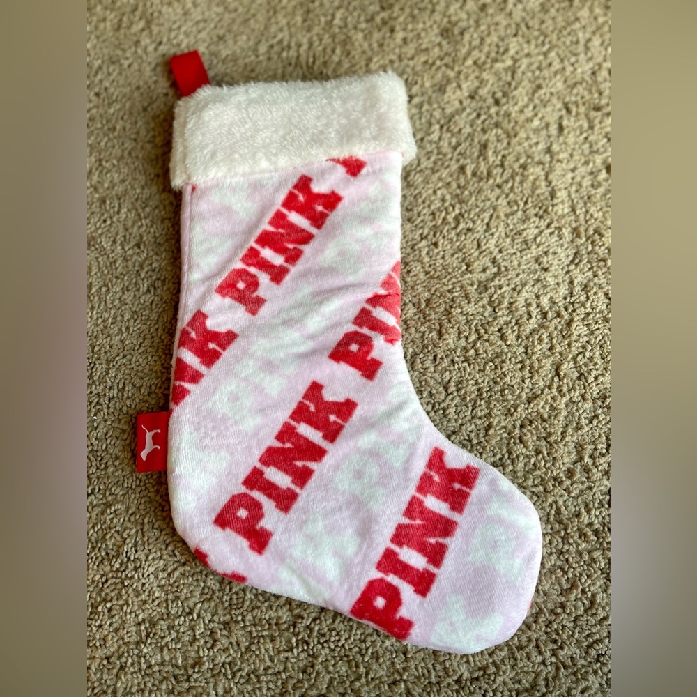 PINK Holiday Stocking